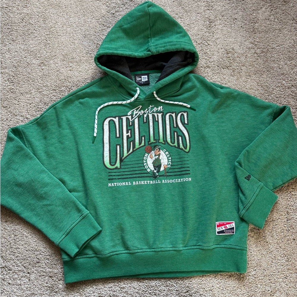 #11 Boston Celtics (NEW ERA) Green Hoodie. READY TO REPRESENT!